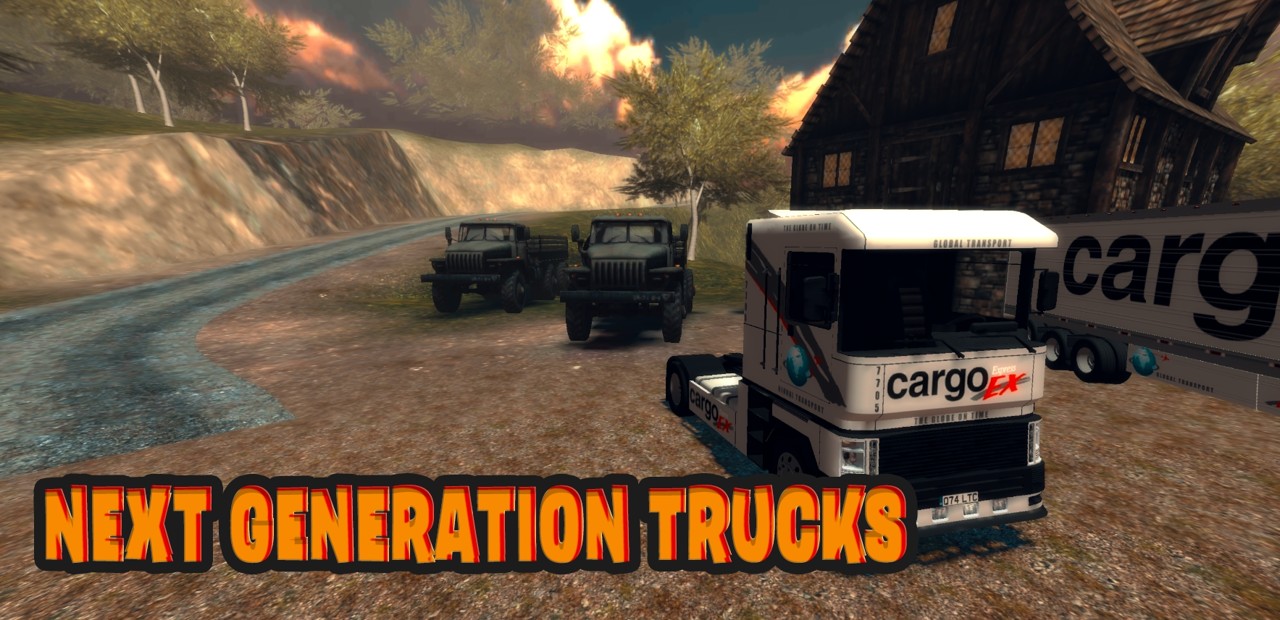 山地卡车司机极限道路游戏下载