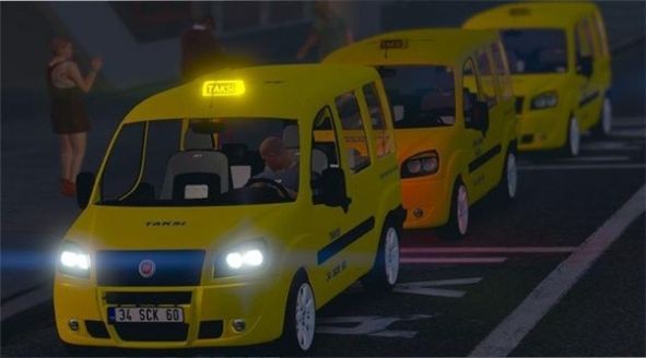 小型出租车模拟器游戏