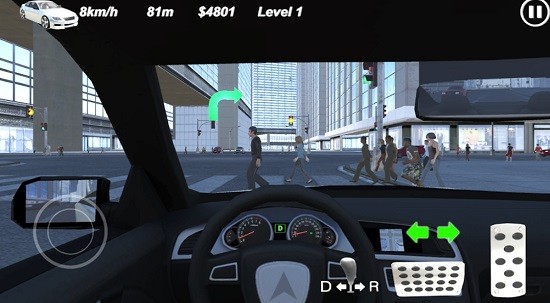 超真实新手开车:城市自驾游戏