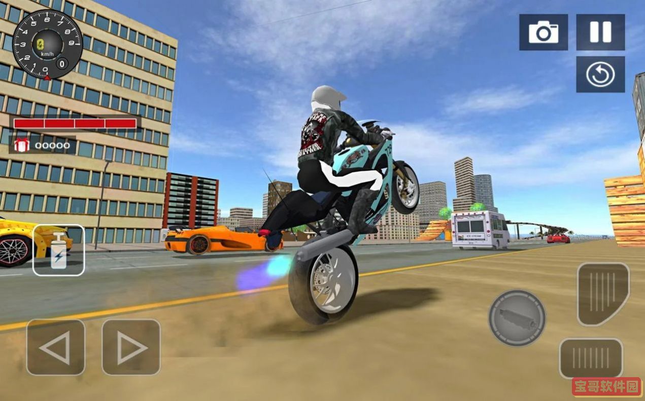极速摩托狂野飞车3D游戏手机版最新版（Sports bike simulator Drift 3D）图片1